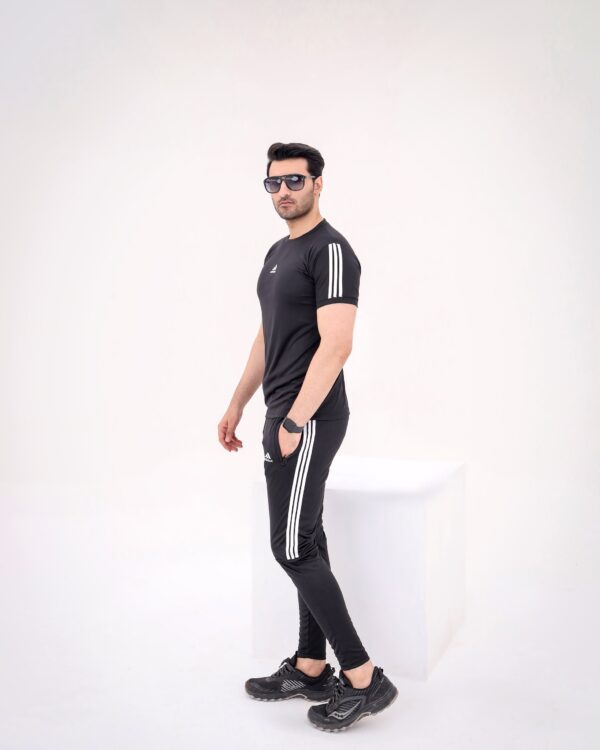 Black Half Triline - Tracksuit