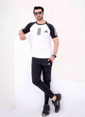 Signature Black & White Tracksuit