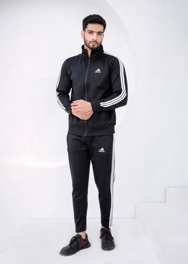 Black Stripe-Winter Tracksuit