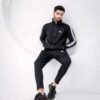 Black Stripe-Winter Tracksuit